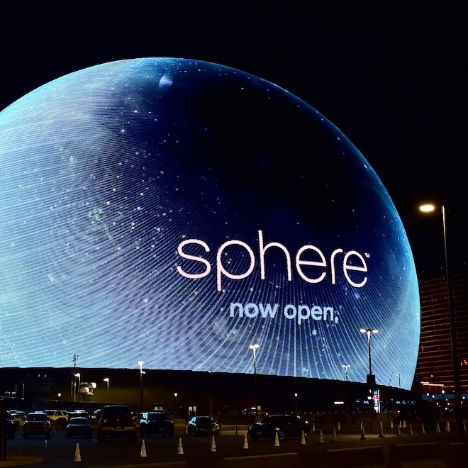 Las Vegas Sphere LED Information the biggest sphere in the world